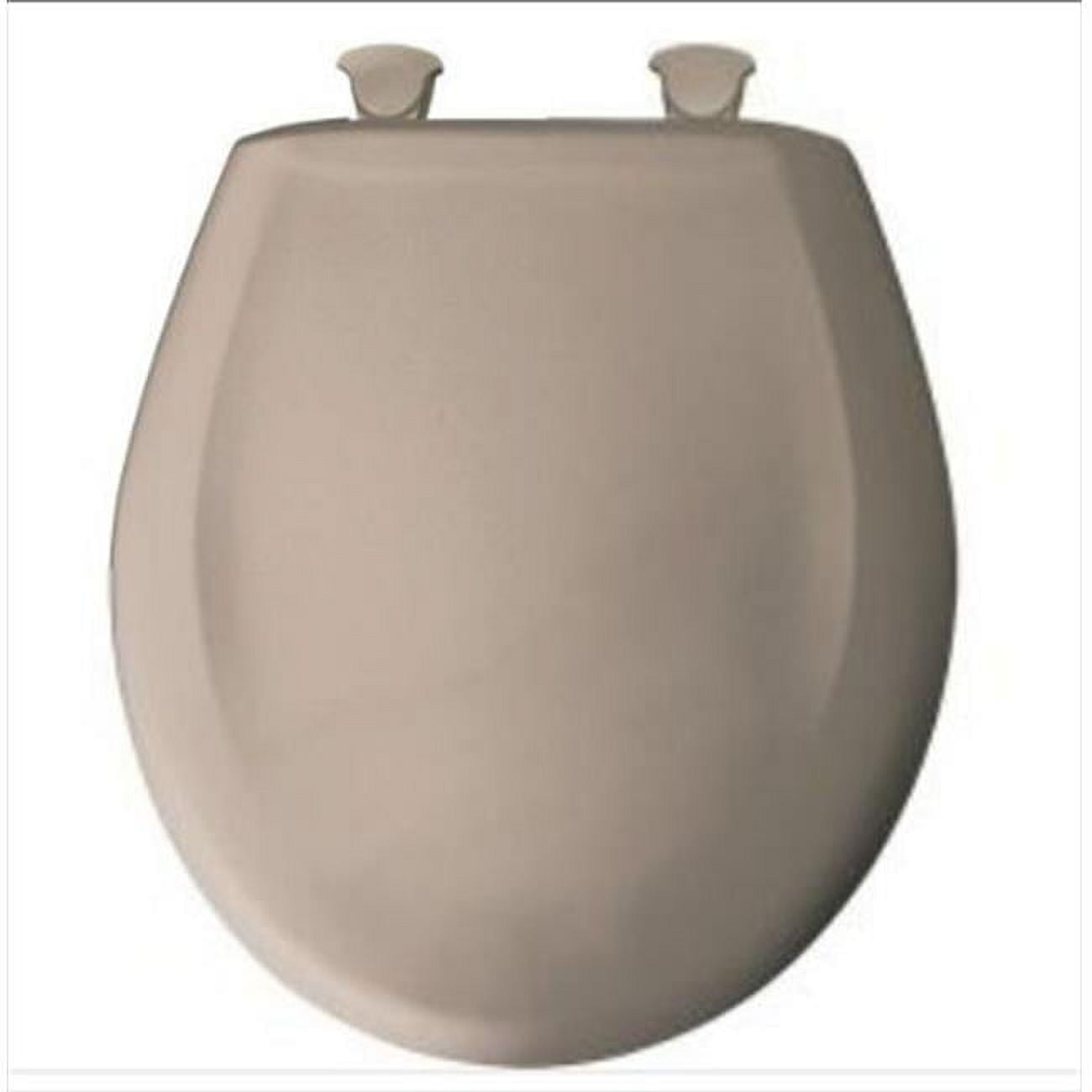 Bemis 200SLOWT Lift-Off Plastic Round Slow-Close Toilet Seat, Available in Vario Colors