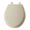 Bemis 500EC146 Round Closed Front Toilet Seat with Cover in Almond