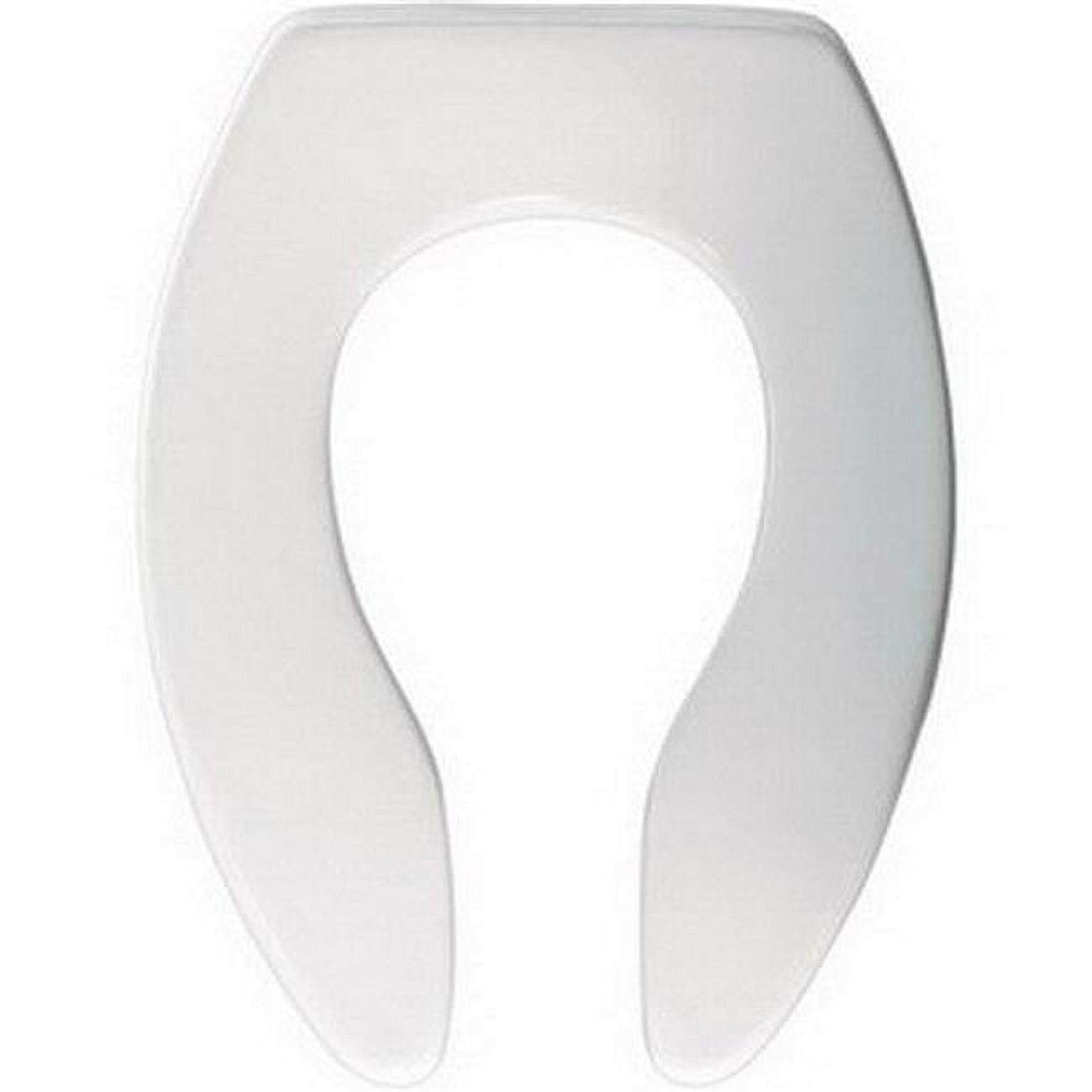 Bemis Commercial Extra Heavy-Duty Plastic Toilet Seat White