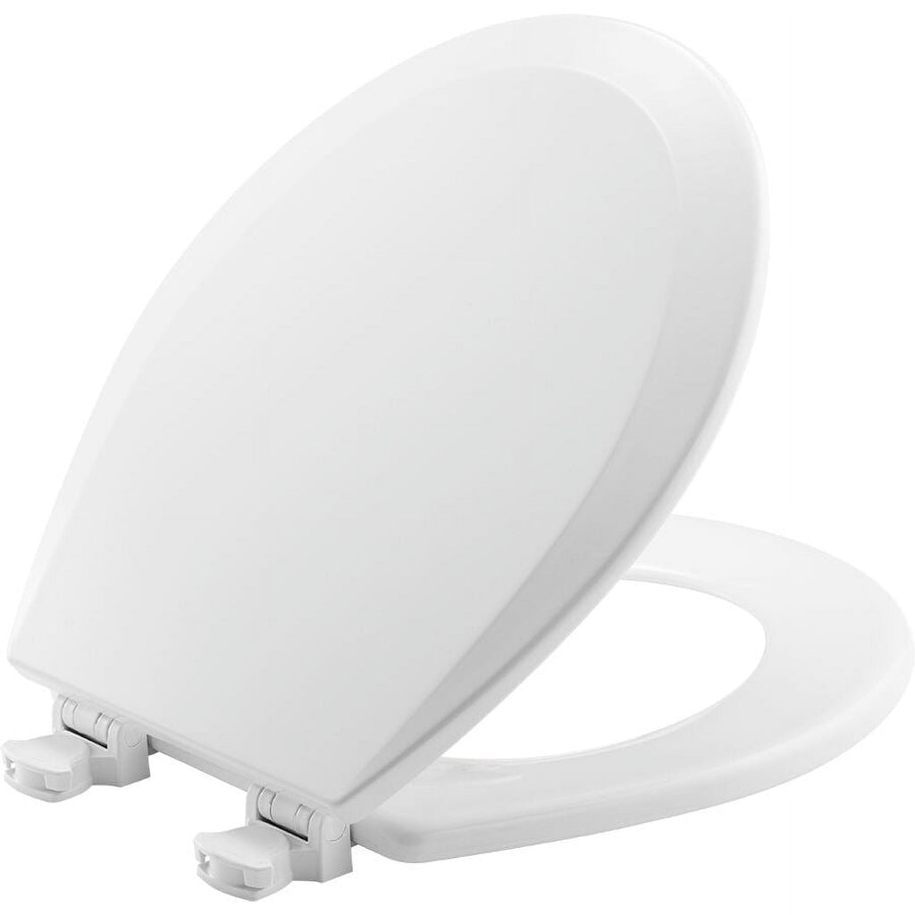 Bemis Residential Round Molded Wood Toilet Seat White