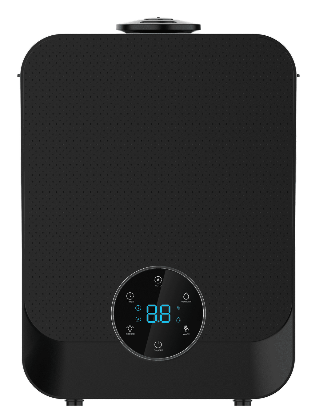 Better Homes & Gardens 1.6 Gal Ultrasonic Warm/Cool Mist Humidifier with Remote, Black