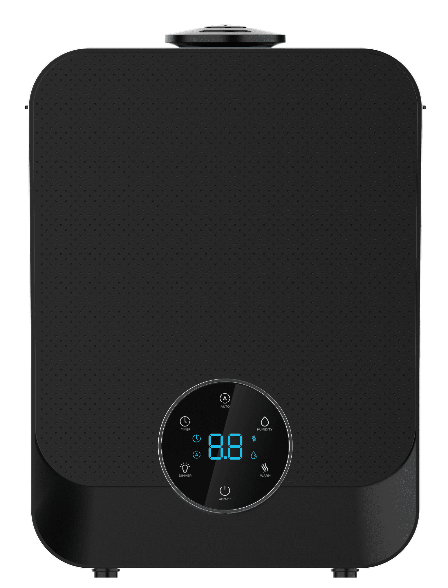 Better Homes & Gardens 1.6 Gal Ultrasonic Warm/Cool Mist Humidifier with Remote, Black