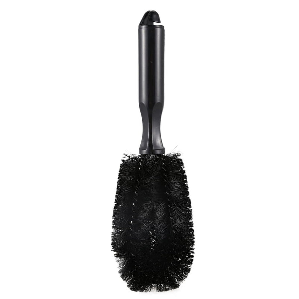 Black Car Auto Wheel Tire Rim Brush Wash Cleaning Tool 10.6" Long