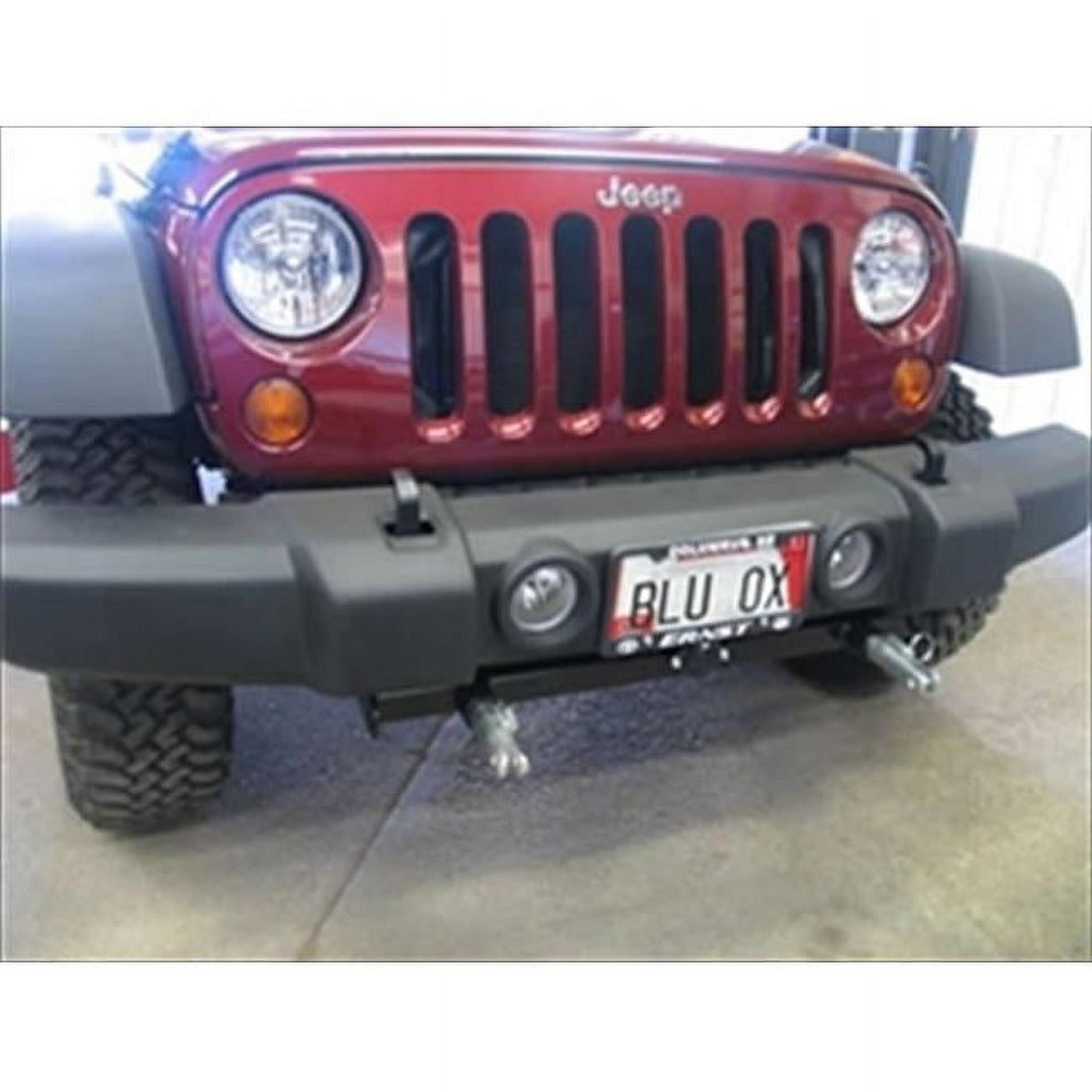 Blue Ox Towing Baseplate For Jeep Wrangler Unlimited JK w/ Standard Bumper Fits select: 2015 JEEP WRANGLER UNLIMITED SPORT, 2012-2014 JEEP WRANGLER SPORT