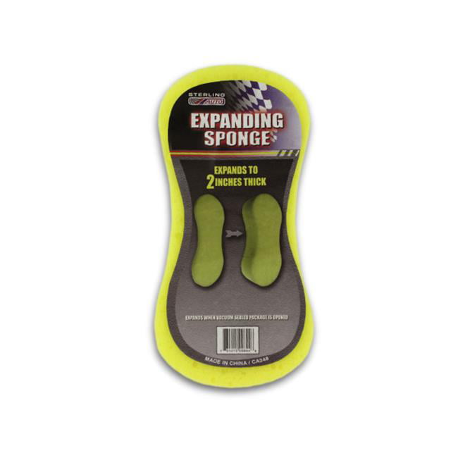 Bulk Buys CA248-24 10 x 10 Expanding Sponge - Pack of 24