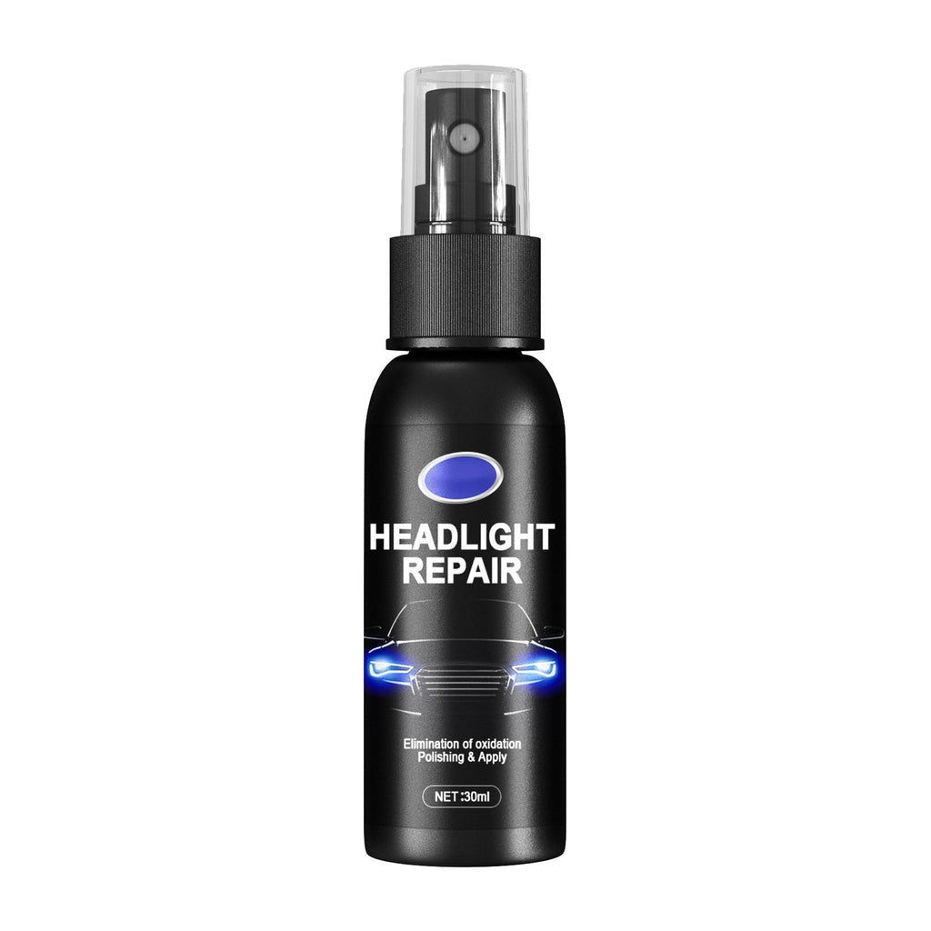 CLZOUD Car Care Repair 1 Bottle of Headlight Spray Car Headlight Scratch Agent Polishing Lampshade Headlight Kit Liquid Polish Renewals 30ml