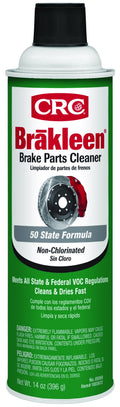 CRC Brakleen Non-Chlorinated Brake Part Cleaner 50 State Formula, 14oz
