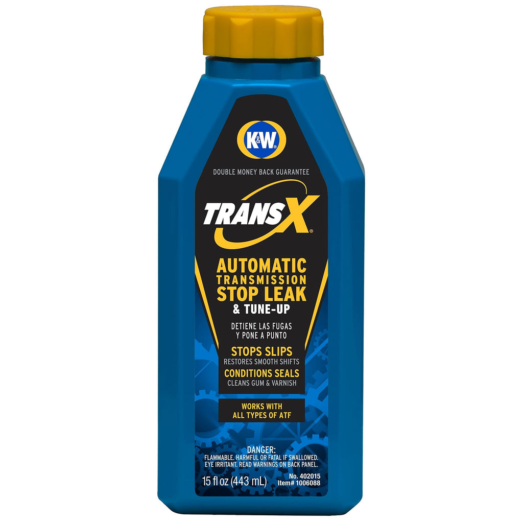 CRC K&W Trans-X Automatic Transmission Slip-Stop & Leak Fix, 15 fl oz