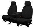 CalTrend Front Solid Bench MicroSuede Seat Covers for 1997-2000 Ford F-150-250 - FD108-01SA Black Insert and Trim