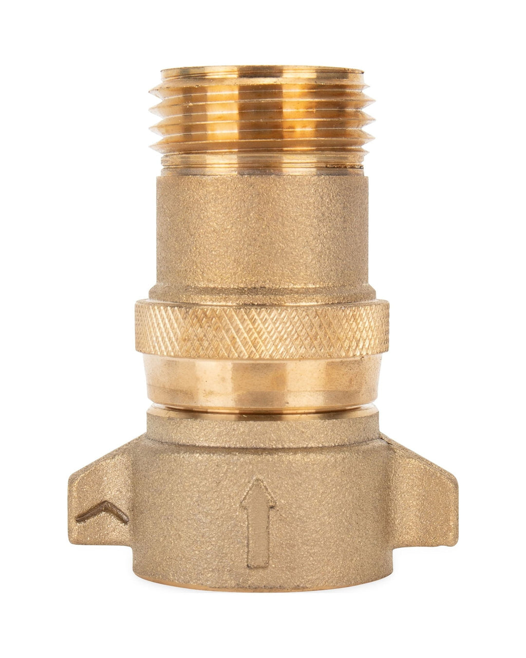 Camco Brass Water Pressure Regulator | Reduces Water Pressure to a Safe and Consistent 40-50 PSI | Protect Appliances and Prolong Equipment Life (40051)
