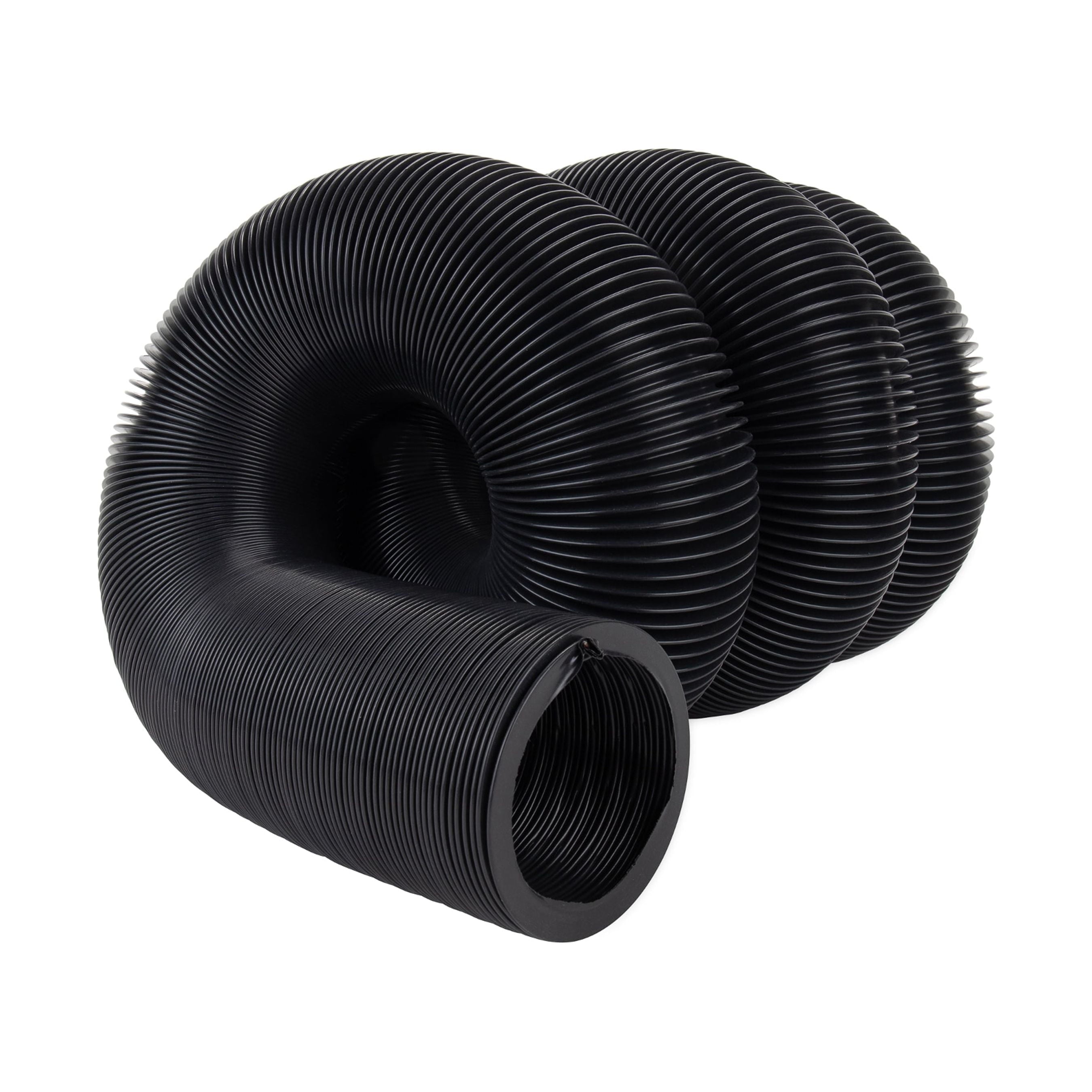 Camco Camper/RV 20-Foot Sewer Hose | Crafted with 12 Mils of HTS Vinyl, Black (39615)