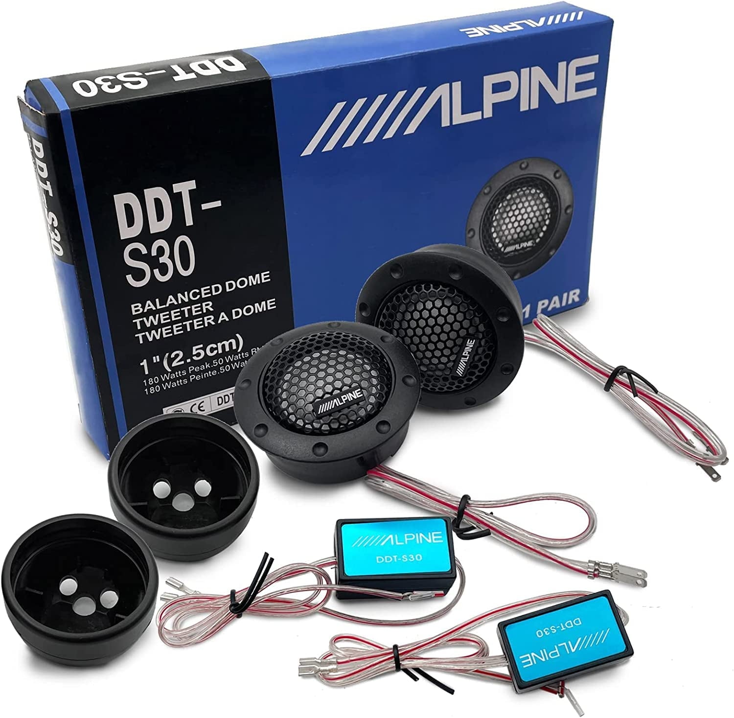 Car High Fidelity Stereo Speaker Tweeter - Car Modified Car Audio Silk Dome Tweeters