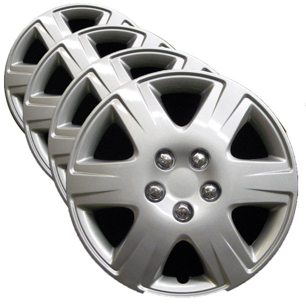 CarolIna Wheel Cover 15-In. Premium Hubcap Set for Toyota Corolla 2005 - 2008 Replacement (4 Pack)