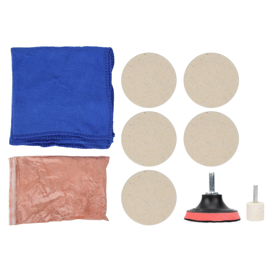 Cerium Oxide Powder Polishing Kit, Wide Uses Glass Polishing Kit  For Glass