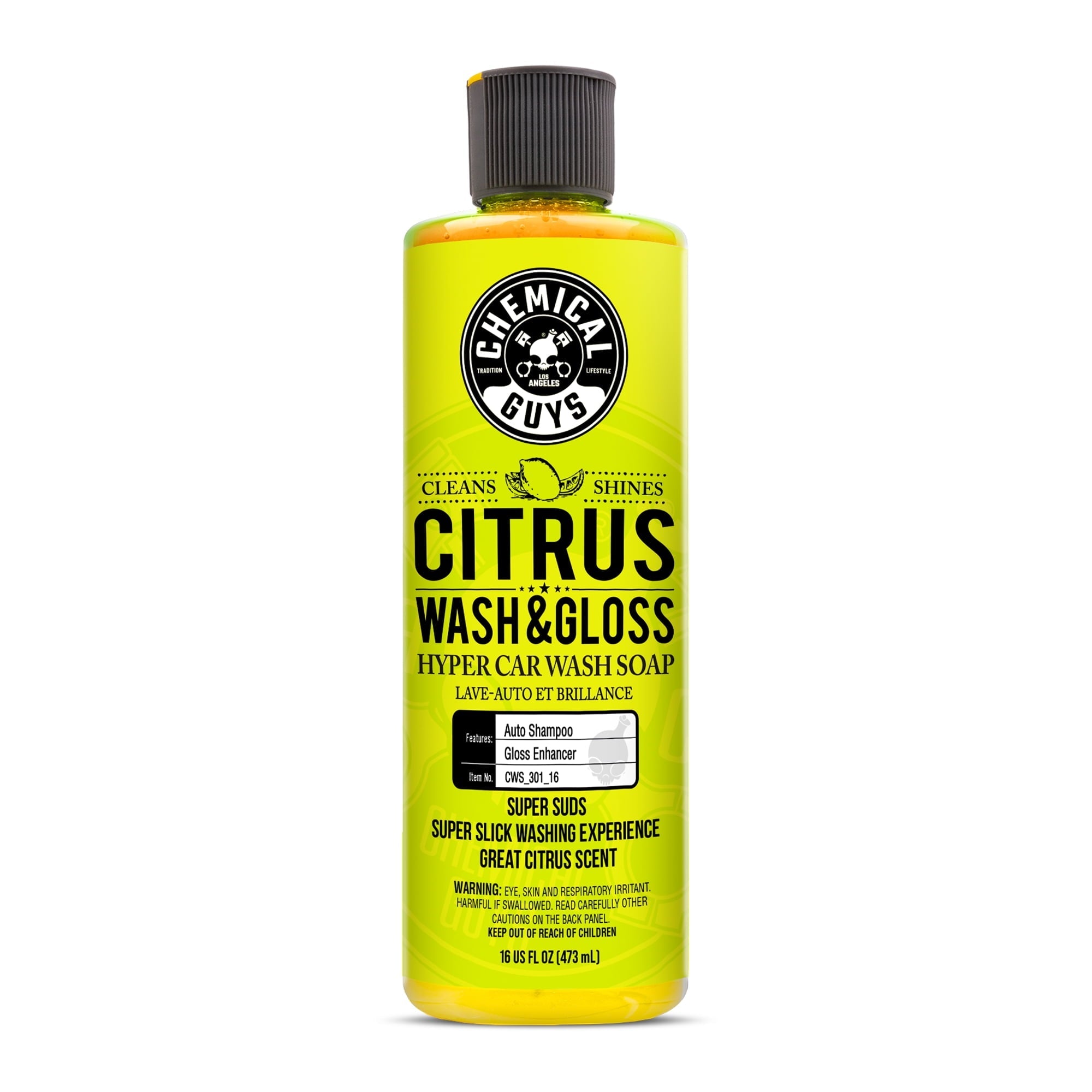Chemical Guys Citrus Wash & Gloss Concentrated Car Wash (16 oz)