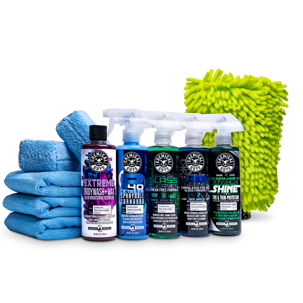 Chemical Guys HOL368 Complete Wash, Shine & Protect Car Care Kit (11 Items)