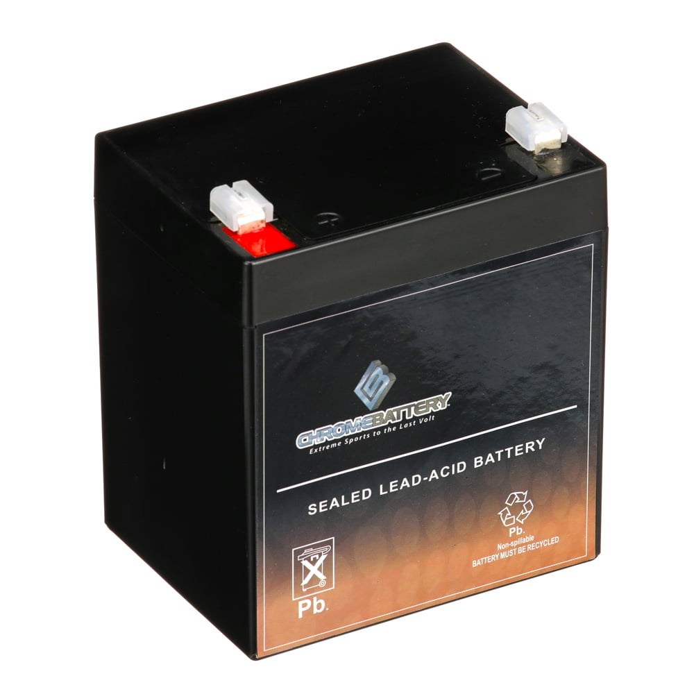 Chrome Battery 12V 4Ah Home Alarm Security System SLA Battery