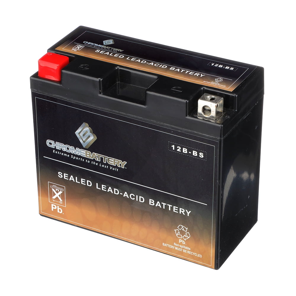 Chrome Battery Yt12b-bs (12b-bs 12 Volts,10 Ah, 125 Cca) Motorcycle Battery for Ducati Monster 796 796 Cc Years (2010 - 2013)