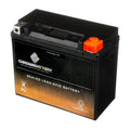 Chrome Battery Ytx20hl-bs (20hl-bs 12 Volts,18 Ah, 310 Cca) Motorcycle Battery for Yamaha 1300cc Xvz13 Royal Star/venture 2007