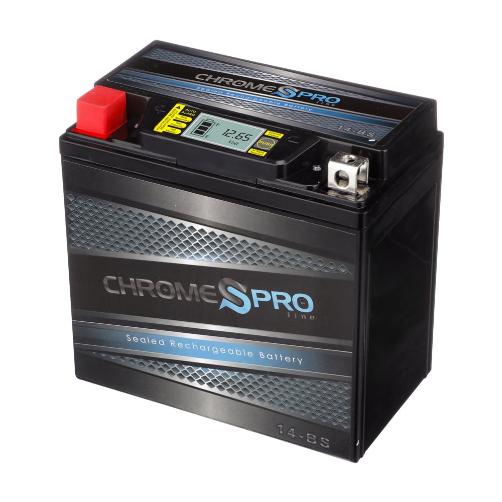Chrome Pro Battery Ytx14-Bs Igel Motorcycle Battery For Harley-Davidson Vrsc V-Rod Year (02-07)