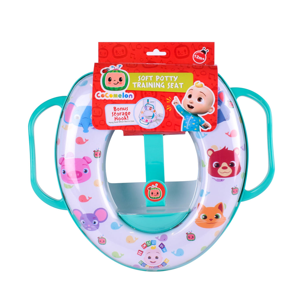 CoComelon Soft Potty Training Seat with Potty Hook, Unisex
