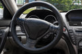 Comfort Grips Steering Wheel Cover - Carbon Smooth Small (13.5 - 14.4) Black