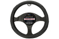 Comfort Grips Steering Wheel Cover - Contourz Pro Grip Leather Medium (14.5 - 15.4) Grey / White