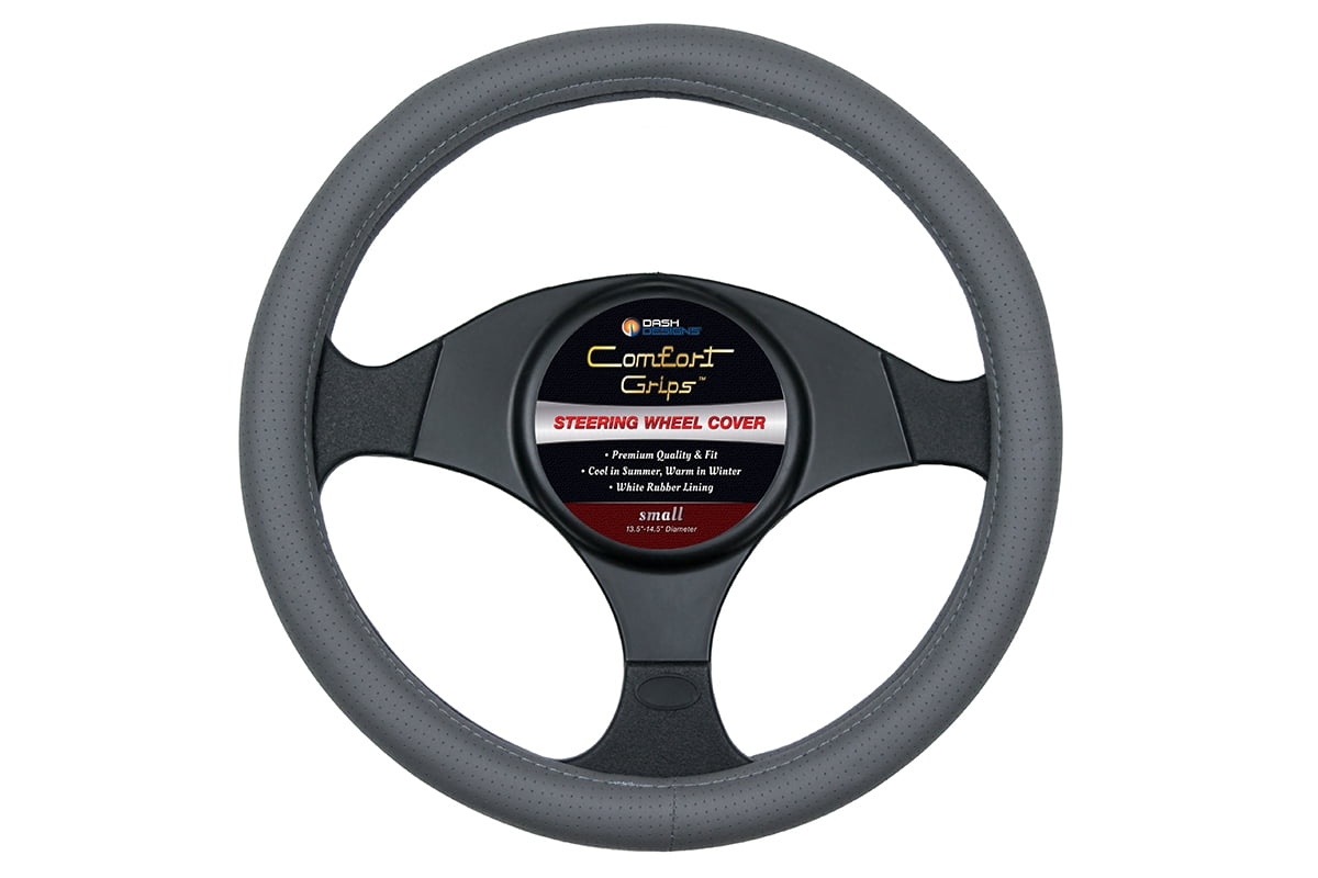 Comfort Grips Steering Wheel Cover - Sedona Grip Small (13.5 - 14.4) Grey