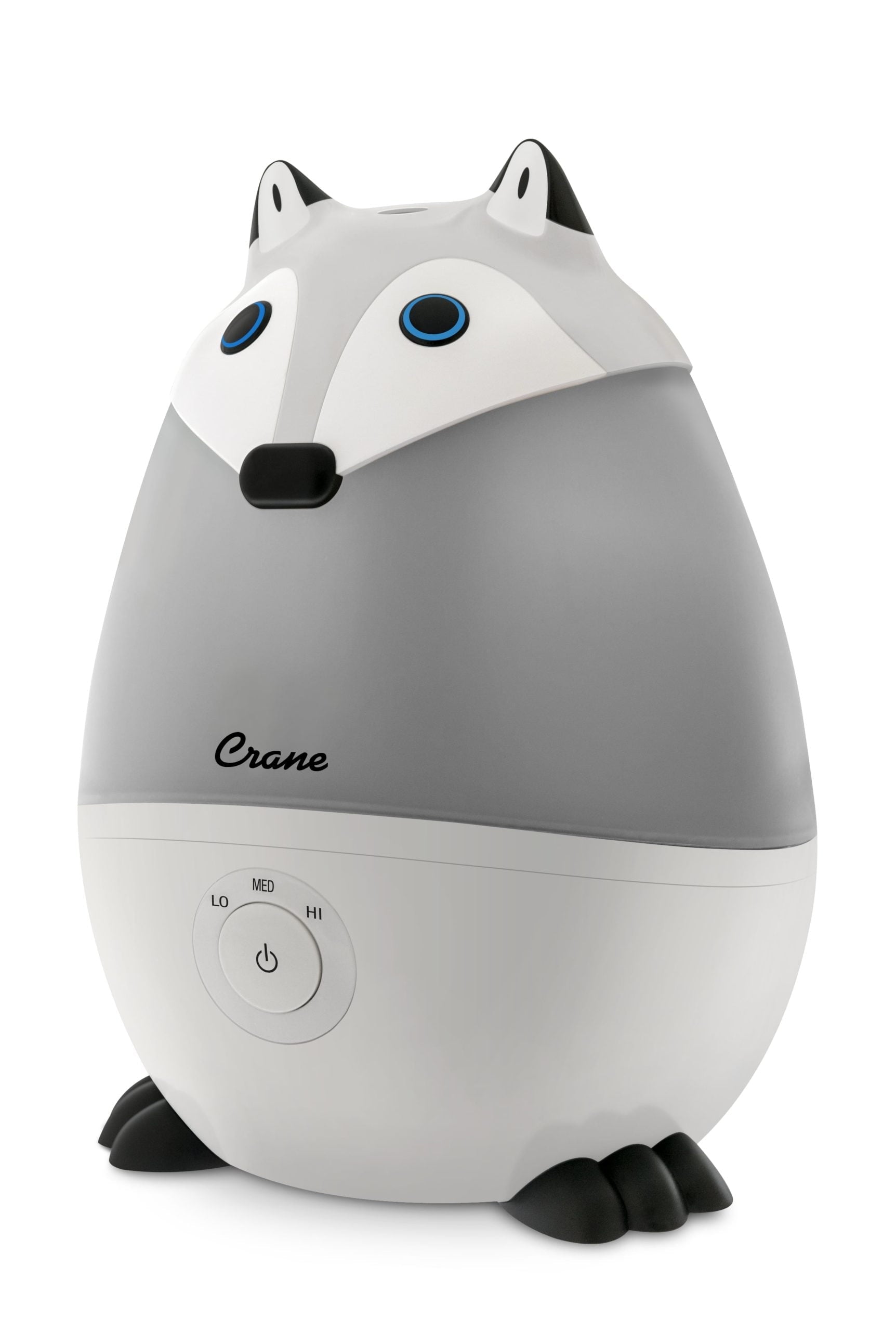 Crane USA Mini Adorable Ultrasonic Cool Mist Humidifier, 0.5 Gallon, 15 Hr Run Time, Optional Vapor Tray, 250 Sq. ft. , Fox