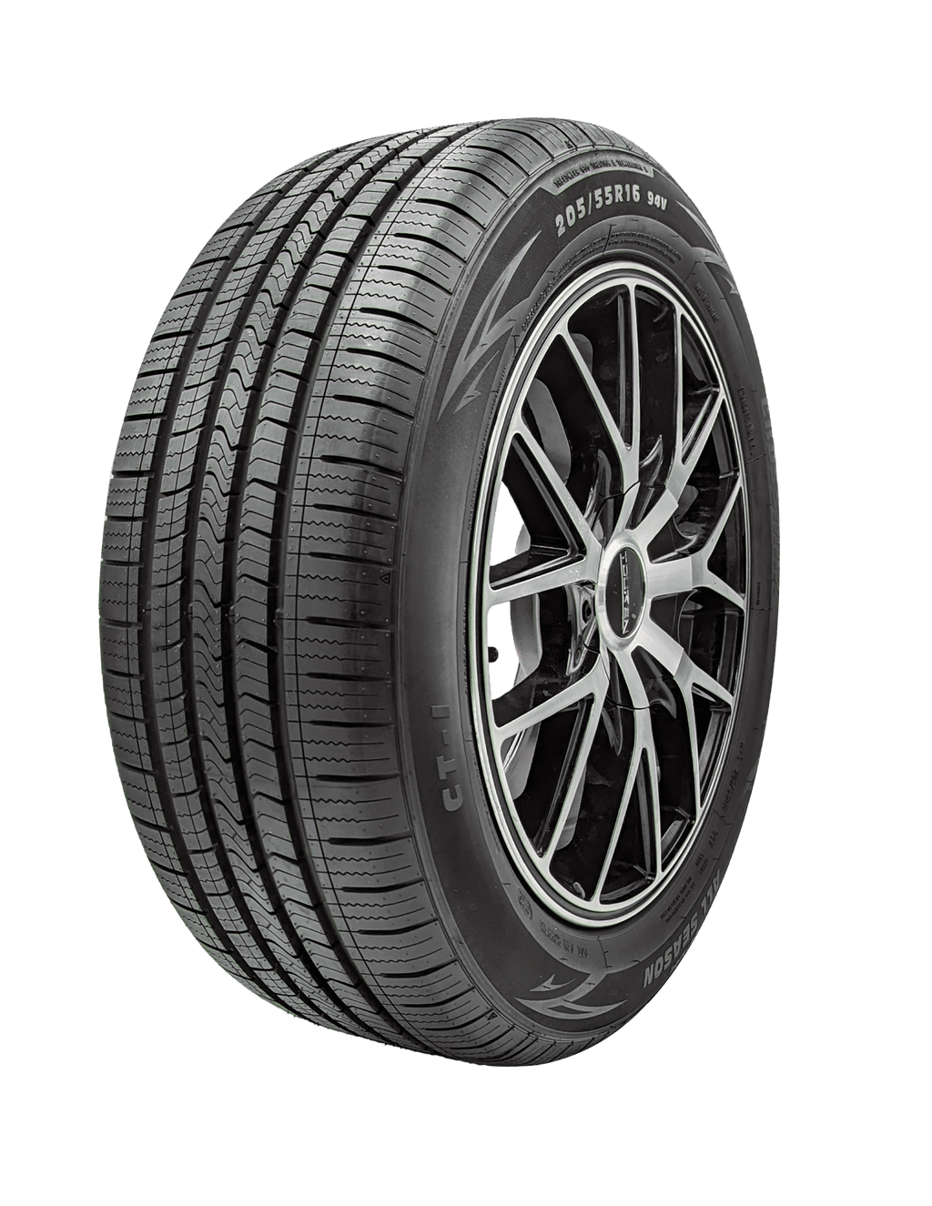 Crossmax 215/55R17 94V CT-1 All-Season Tire Fits: 2011-15 Chevrolet Cruze Eco, 2012-14 Toyota Camry Hybrid XLE
