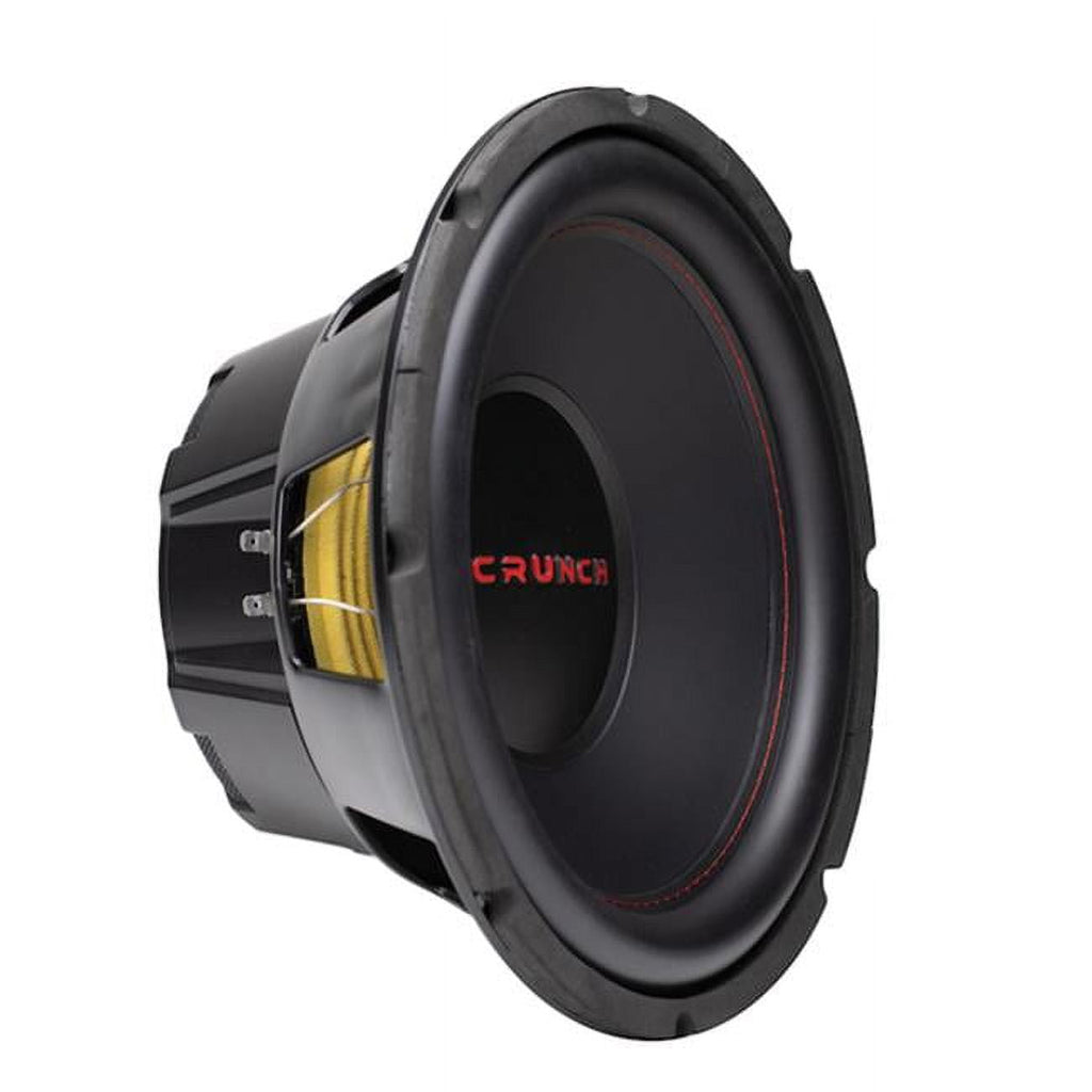 Crunch CRW12D4 12 Inch 800 Watt MAX Dual Voice Coil Car Subwoofer Speaker