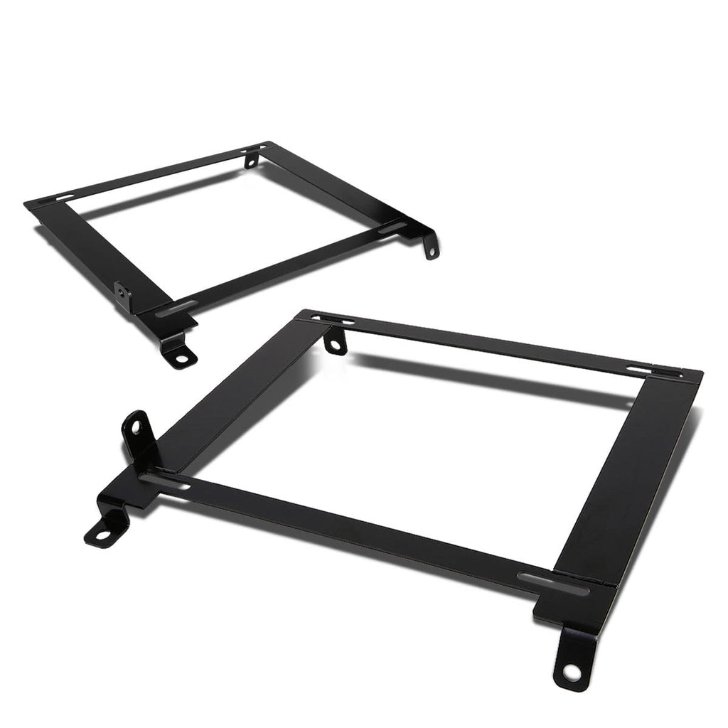 DNA Motoring SBK-LM-HC01 For 2001 to 2005 Honda Civic EM/ES Pair Tensile Steel Low Mount Racing Seat Bracket 02 03 04