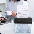 Daiosportswear Clearnance Shredder,Portable MIni Electric USB and Battery Operated Paper Shredder Paper Strip Cut Machine Paper and Document (Battery Not Include)