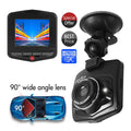 Dashcam Car Camera with 2.4" LCD Screen, 1080P HD Car Automotive Dash Cam Front Rear Driving Recorder WDR for Car Truck SUV, Night Vision, Loop Recording, Motion Detection, G-sensor