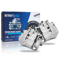 Detroit Axle - Front 2pc Brake Calipers for Chevy Impala Malibu Equinox GMC Terrain Cadillac ELR Buick Allure Cascada Lacrosse Regal, 2 Brake Calipers w/Brackets Replacement