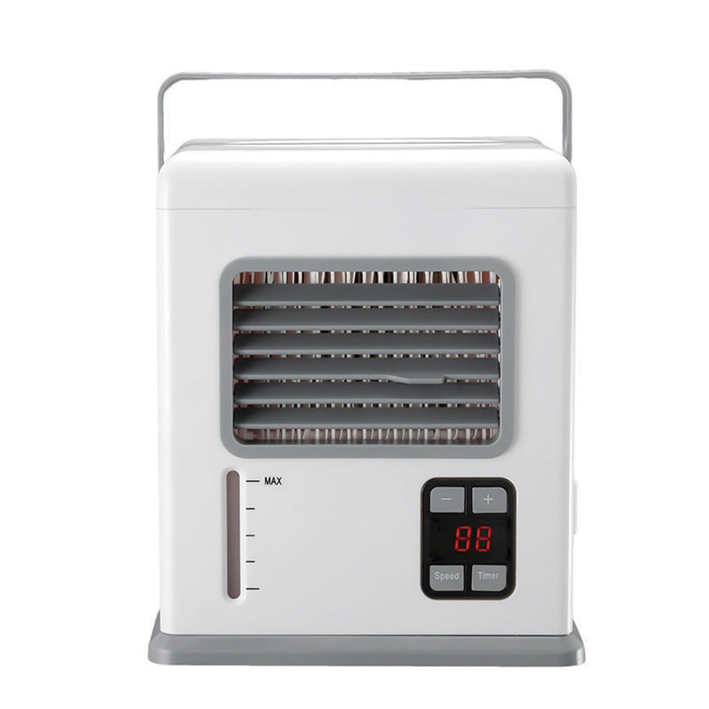 Dezsed Portable Air Conditioners Clearance Portable Air Conditioner, Evaporative Air Cooler In 2 Speed, Usb/Ac Air Conditioner with Timer for Home Office, Bedroom White