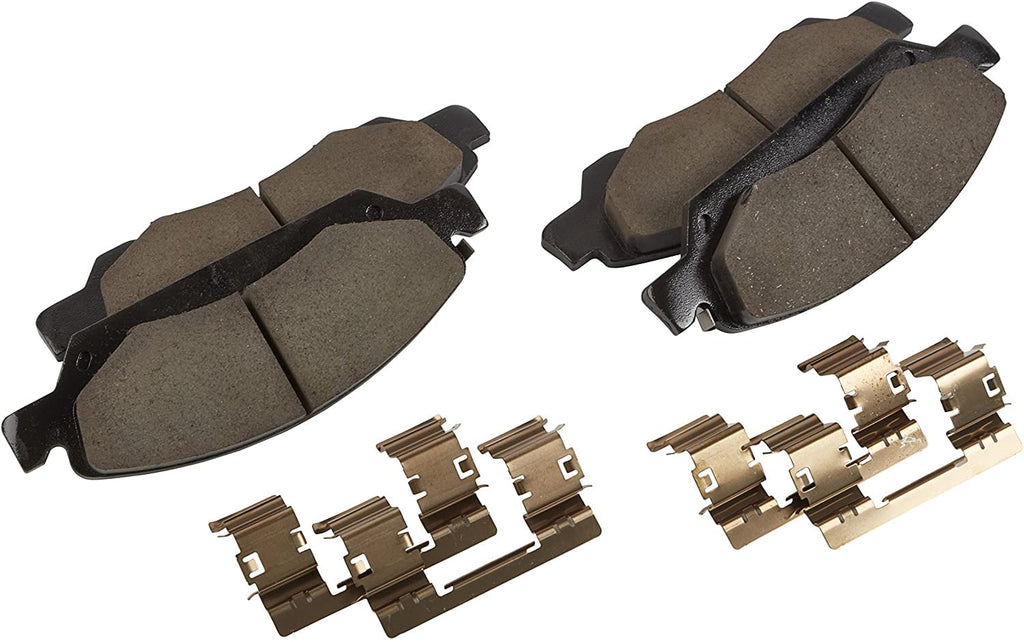 Disc Brake Pad Set Fits select: 2014-2018 CHEVROLET SILVERADO, 2014-2018 GMC SIERRA
