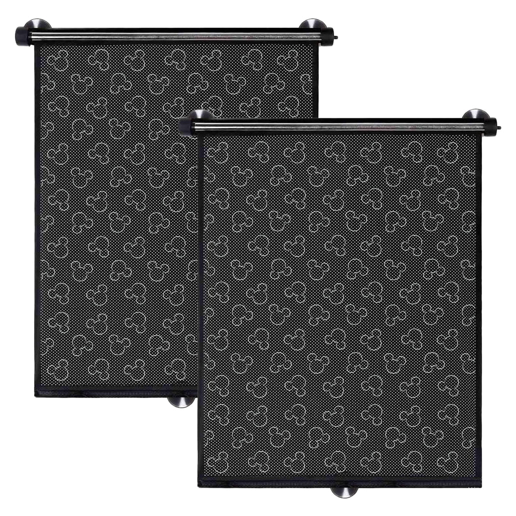 Disney Baby by J.L. Childress Car Window Sunshade - 2PK, Roller Shades Compatible with All Vehicles