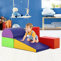 Dkelincs 5-Piece Set Nugget Couch Kids Foam Blocks, Baby Climb and Crawl Activity Play Set for Toddlers 1-3, Indoor Soft Play Equipment