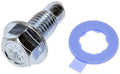 Dorman 69011 M12-1.75 Pilot Point Oil Drain Plug Fits select: 1999-2019 CHEVROLET SILVERADO, 2011-2023 FORD F150