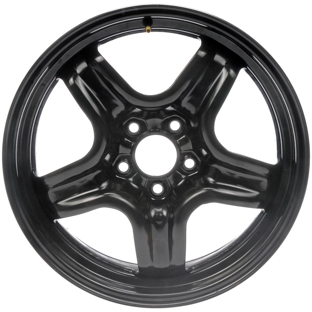 Dorman 939-101 Steel 17" Wheel Rim 17 x 7-inch 5-Lug Black, for Specific Chevrolet / Pontiac / Saturn Models Fits select: 2008-2012 CHEVROLET MALIBU, 2007-2010 PONTIAC G6