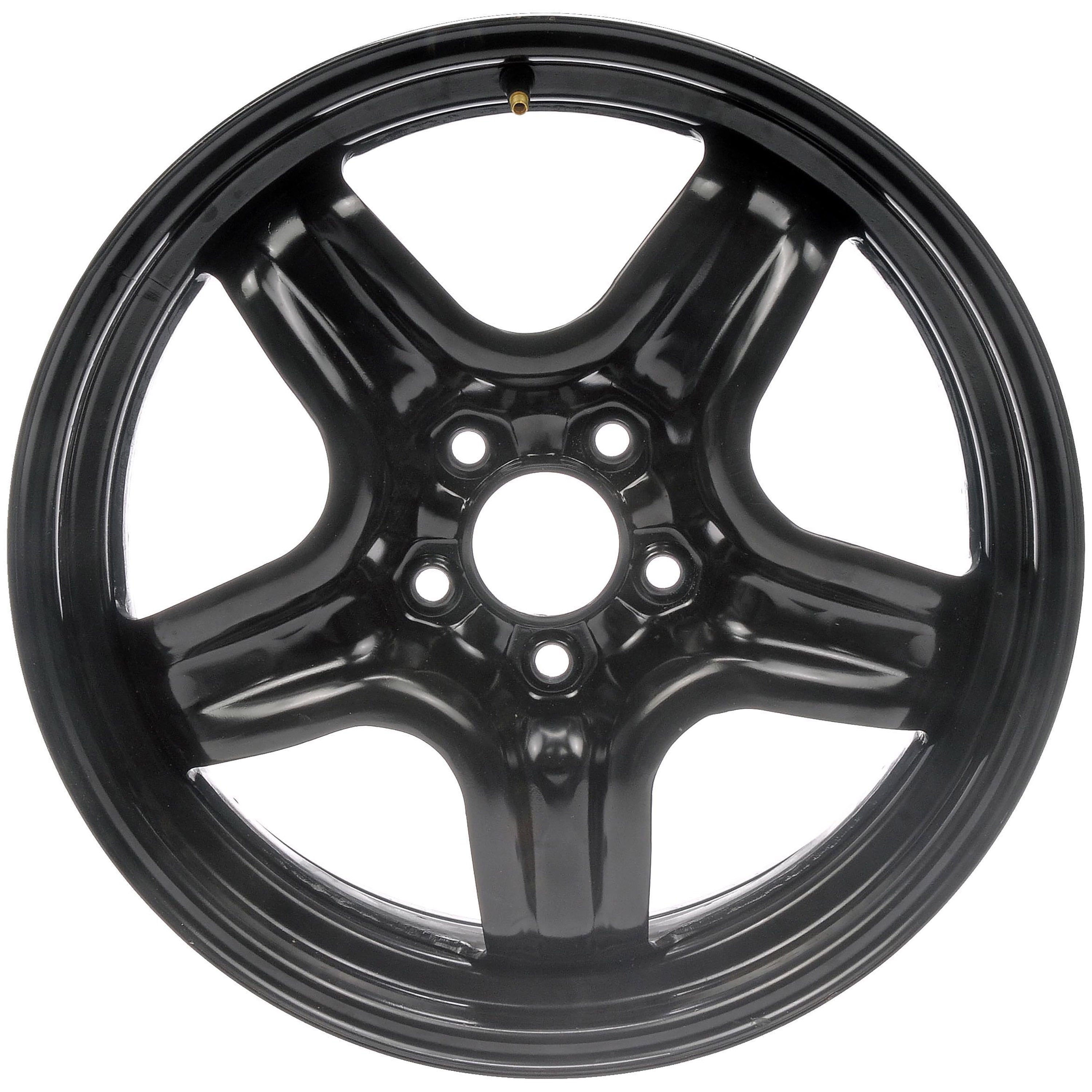Dorman 939-101 Steel 17" Wheel Rim 17 x 7-inch 5-Lug Black, for Specific Chevrolet / Pontiac / Saturn Models Fits select: 2008-2012 CHEVROLET MALIBU, 2007-2010 PONTIAC G6