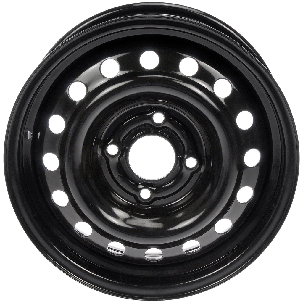 Dorman 939-135 Steel 15" Wheel Rim 15 x 5.5-inch 4-Lug Black, for Specific Nissan Models Fits select: 2007-2012 NISSAN VERSA