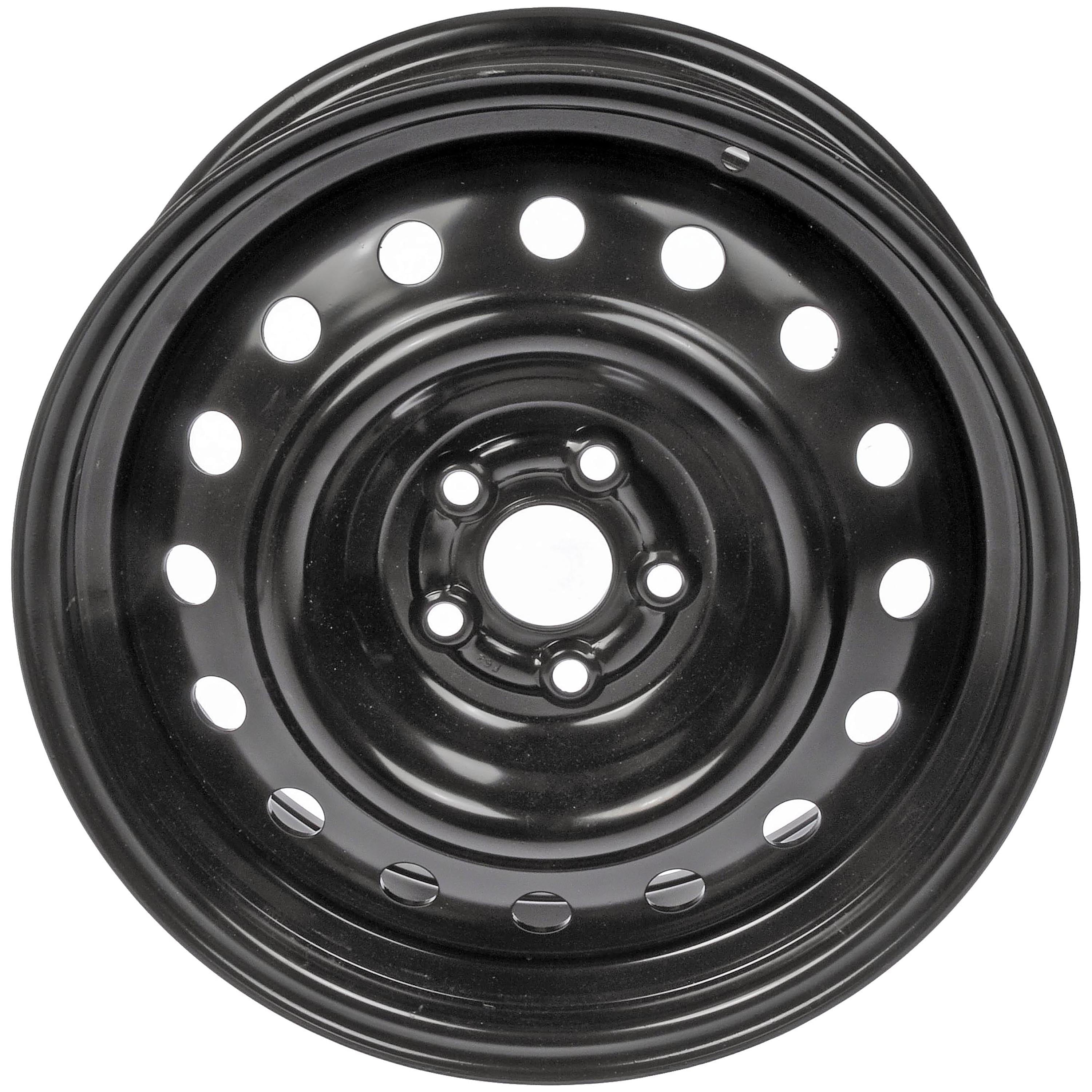 Dorman 939-174 Steel 16" Wheel Rim 16 x 6.5-inch 5-Lug Black, for Specific Pontiac / Toyota Models Fits select: 2009-2019 TOYOTA COROLLA, 2003-2008 PONTIAC VIBE