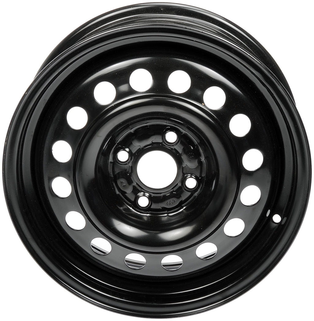 Dorman 939-252 Steel 15" Wheel Rim 15 x 6-inch 4-Lug Black, for Specific Mazda Models Fits select: 2011-2014 MAZDA MAZDA2