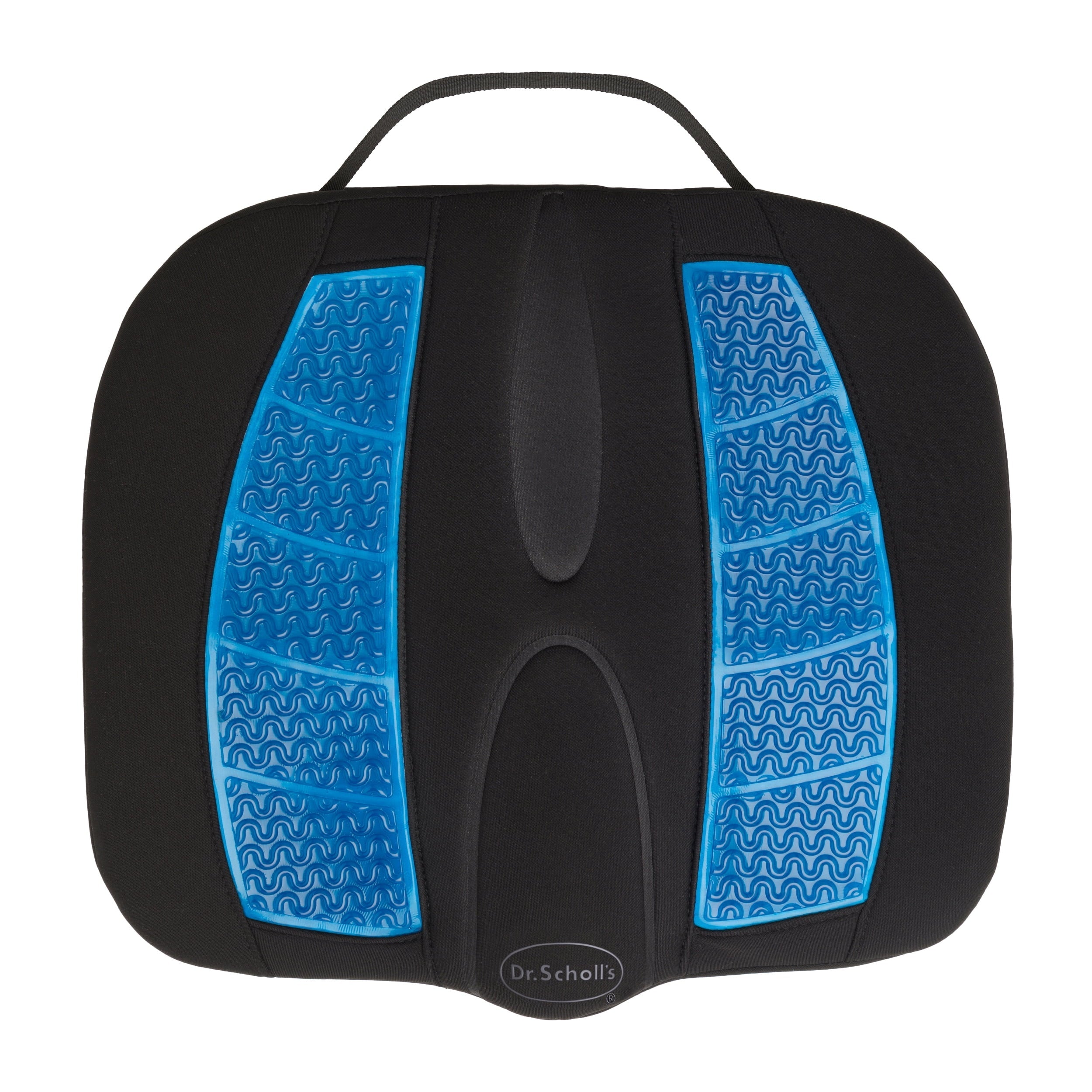 Dr. Scholl’s Black Massaging Gel Posterior Seat Cushion, 46100WDI, 2.83 lb