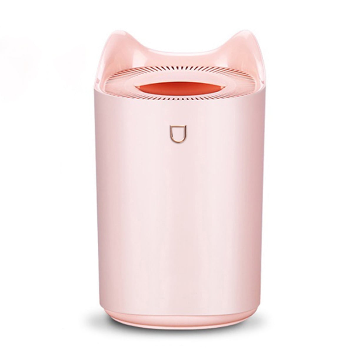 Durcord 3.3L Humidifier for Room,Ultrasonic Cold Mist Air Humidifier for Bedroom with Colorful Cat LED Light,Up to 48 hour Runtime,Pink
