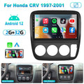 EUBUY Car Radio Stereo| Android 12.0 Car CarPlay Radio Stereo GPS Navi Head Unit For Honda CRV 1995-2001
