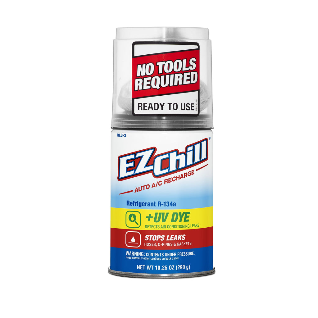EZ Chill Refrigerant R-134a With Leak Sealer & UV Dye (10.25 ounces)