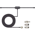 Eightwood FM Radio Antenna FM Dipole Antenna 10ft/3m RG174 Coaxial F-Type Plug Connector